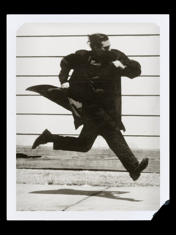 Running Man, San Francisco, 1992 (Polaroid) © Albert Watson, courtesy of Fahey/Klein Gallery, Los Angeles